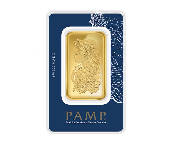 100 Gram PAMP Investment Gold Bar (999.9) image