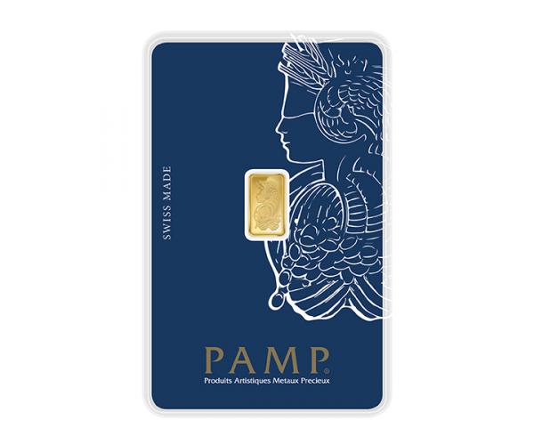 1 Gram PAMP Investment Gold Bar (999.9) image