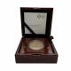 2017 Gold &pound;5 Proof Crown, Platinum Wedding Anniversary Boxed image