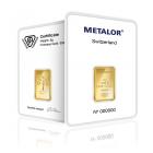 5 Gram Metalor Investment Gold Bar (999.9)