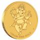 1 Gram Gold Diwali Festival Coin 999.9 image