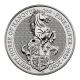 2 Oz Silver Queen&#039;s Beasts White Horse Of Hanover .999 image