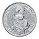 2 Oz Queen&#039;s Beast Unicorn Of Scotland (2018) Silver Coin image