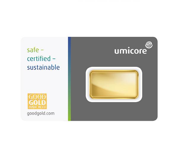 10 Gram Umicore Investment Gold Bar (999.9) image