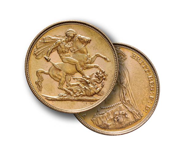 Gold Sovereign (8g) (Victoria, Jubilee Head) CGT Free* image