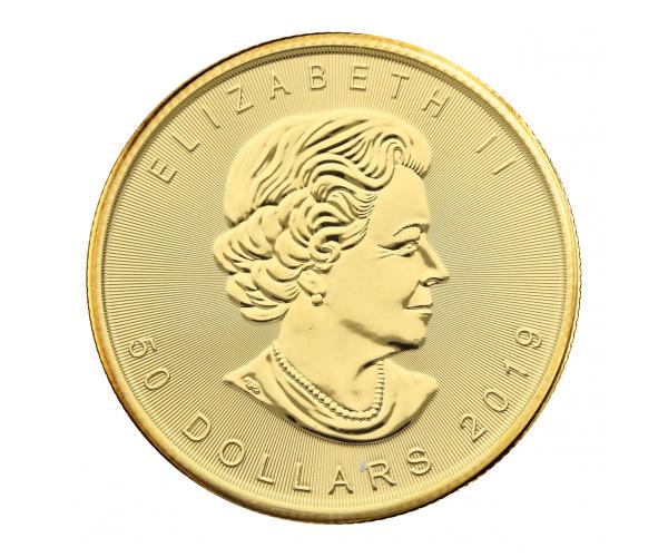 1 Oz Gold Maple Leaf Coin (2020) image