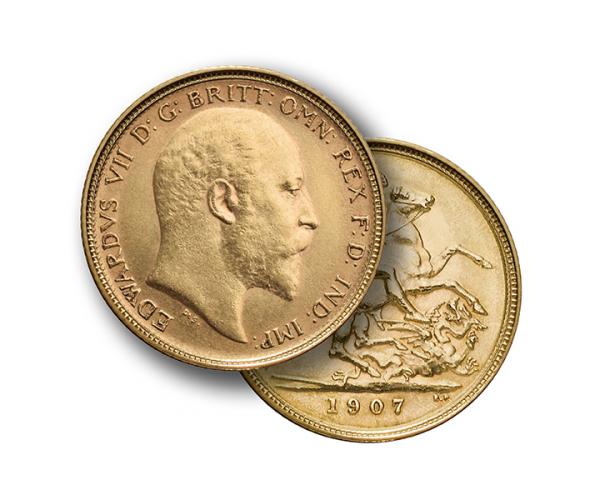 Gold Sovereign (8g) (King Edward VII ) CGT Free* image