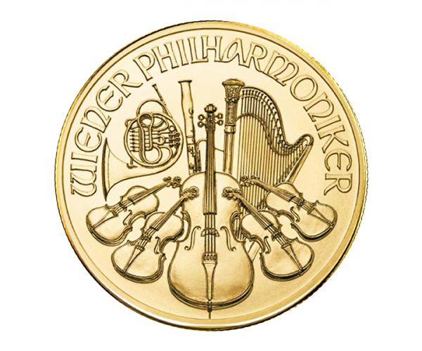 1 Oz Austrian Gold Philharmonic (2021) image