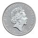 2 Ounce Silver Queen&#039;s Beast White Lion Of Mortimer (2020) image